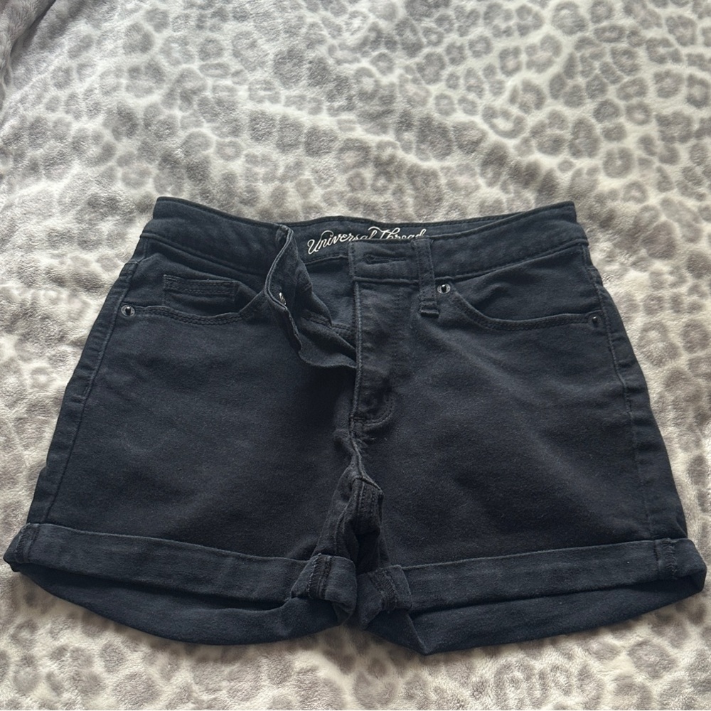 Universal Thread Black Jean Shorts